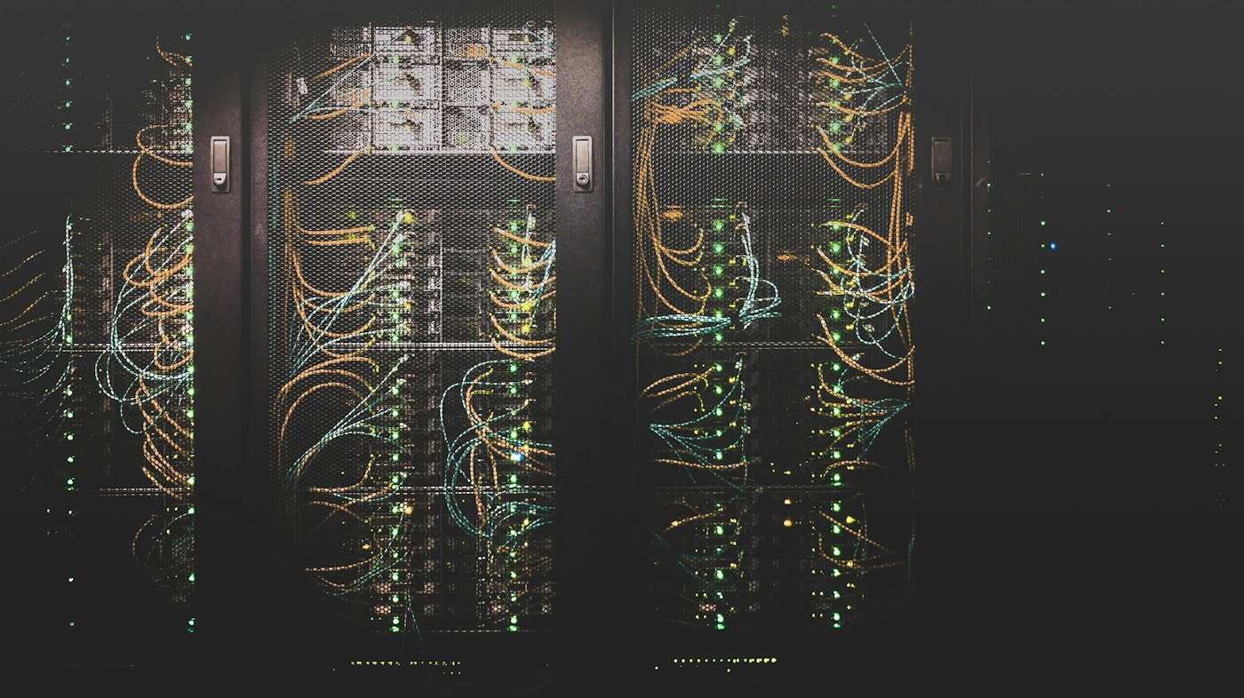 Rete di cavi e apparati in un data center