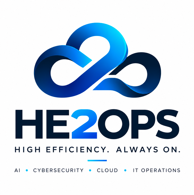 HE2OPS — High Efficiency. Always On. AI, Cybersecurity, Cloud, IT Operations